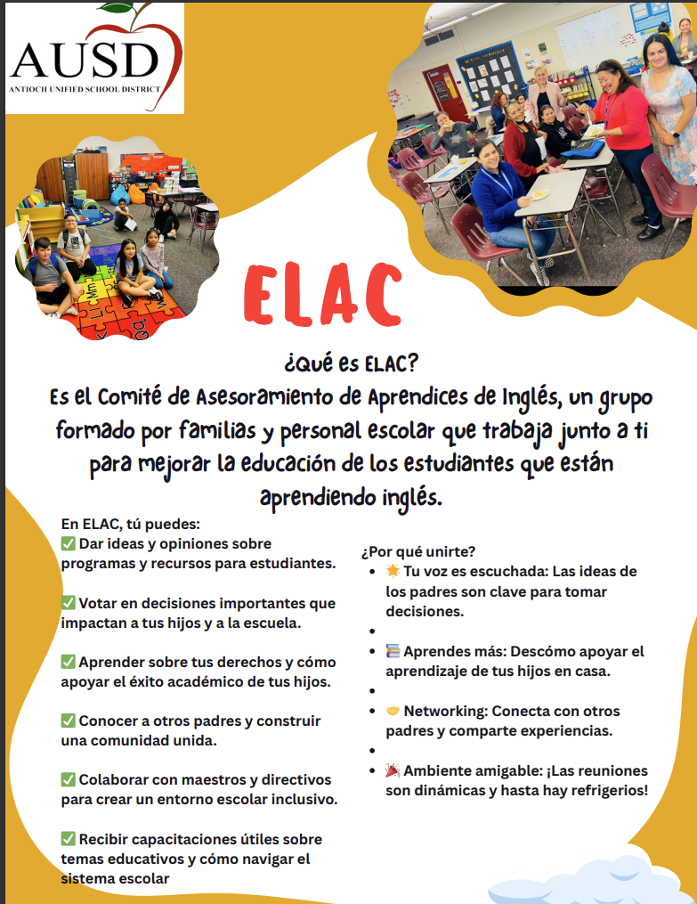ELAC and DELAC Recruitment
