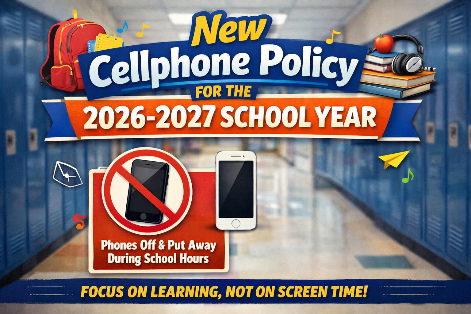 AUSD Cellphone Policy - Phones off during school hours