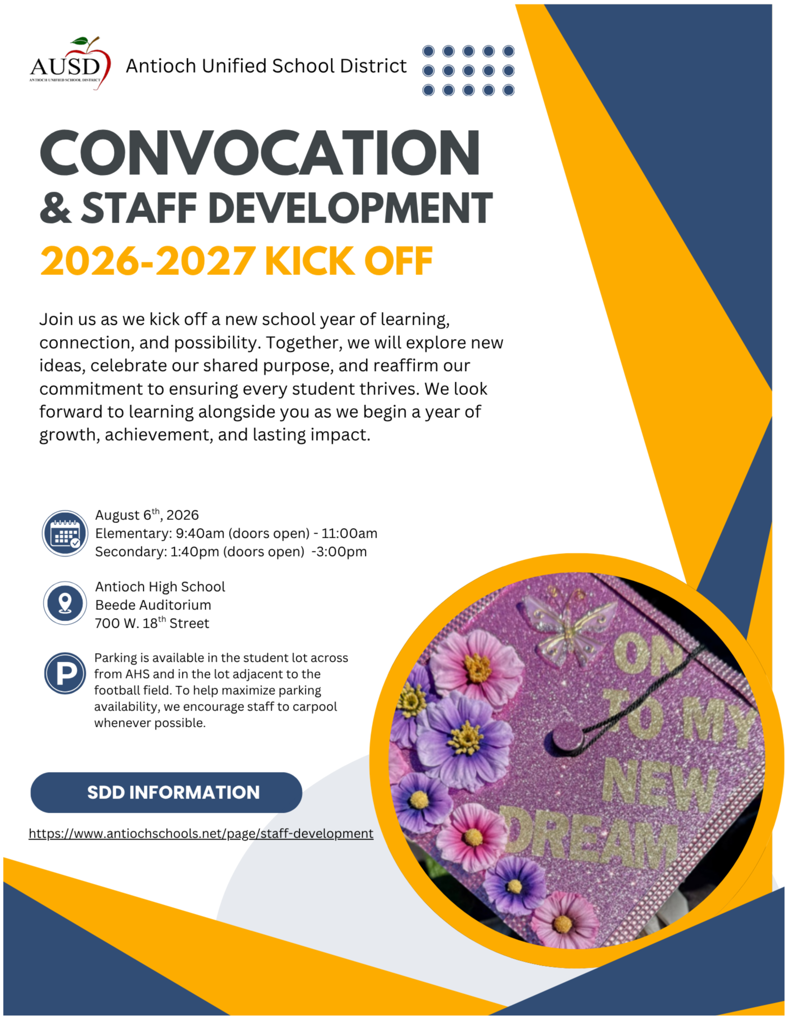 Convocation Flyer