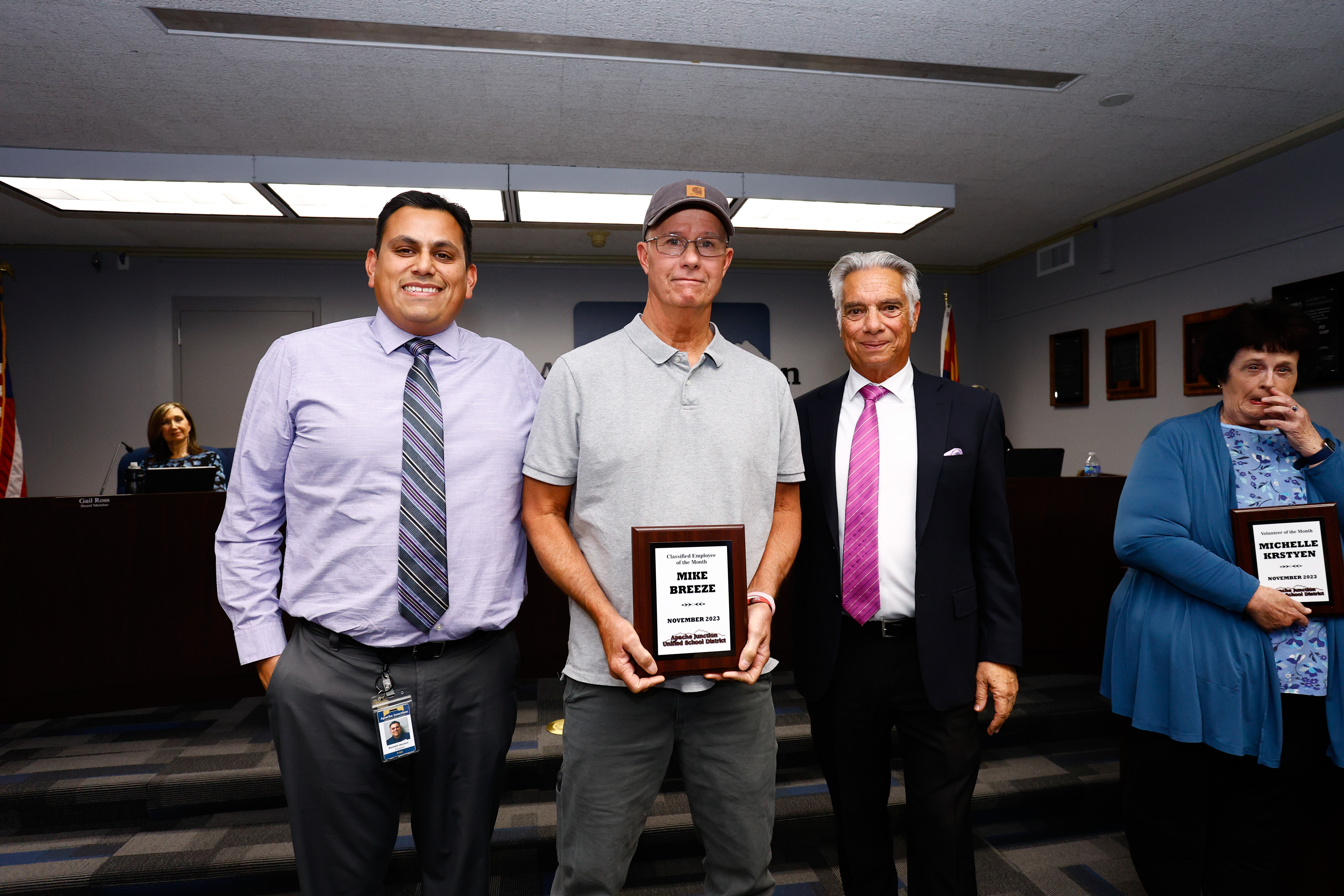 Mike Breeze, November Classified Employee of the Month