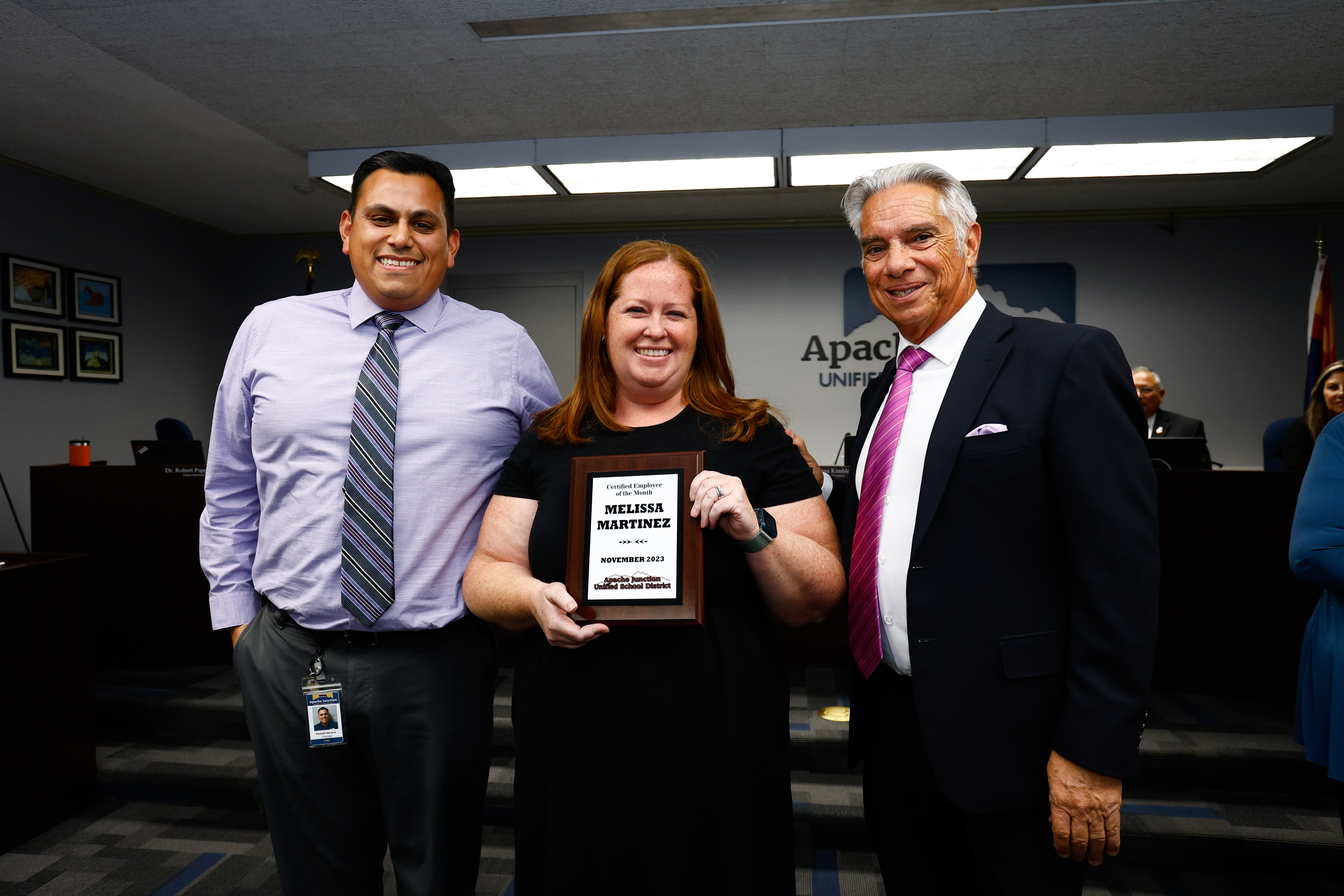Melissa Martinez, November Certified Employee of the Month