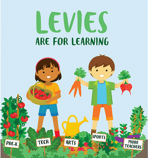 Levies are for learning