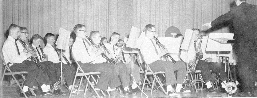 group of people playing instruments