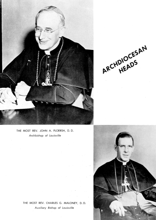 Archbishop Floersh and Bishop Maloney