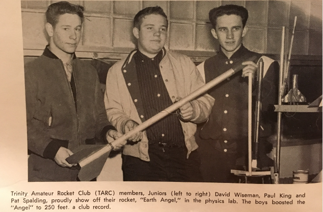 Trinity Amateur Rocket Club (TARC) c. 1958