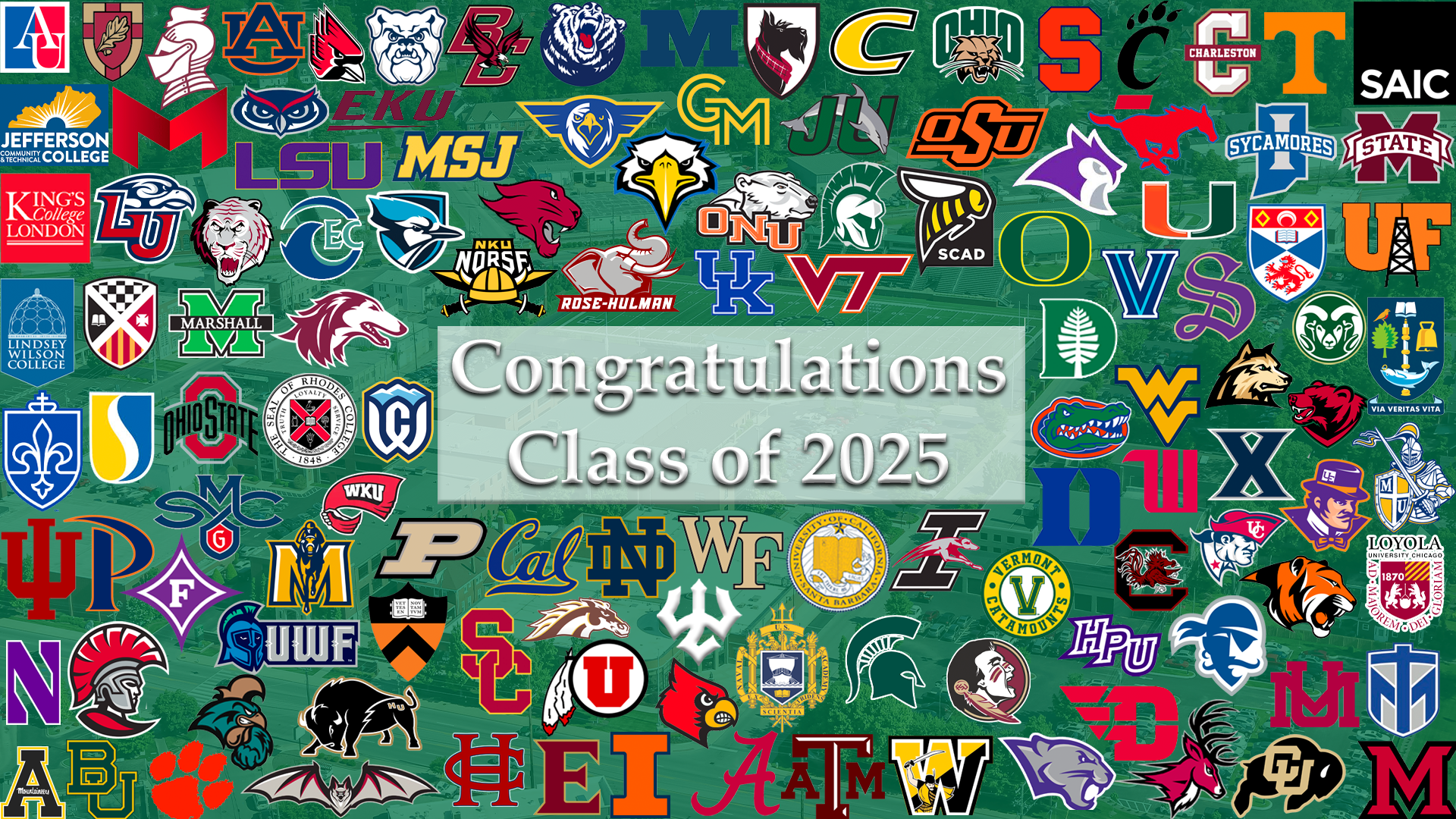 Class of 2025 Acceptances