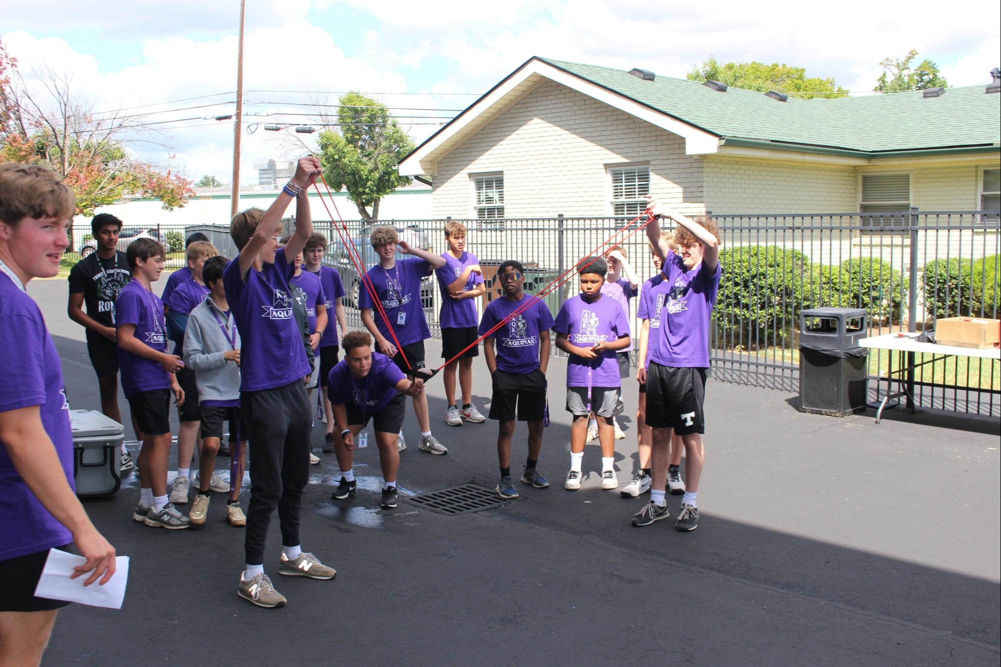 House water balloon contest