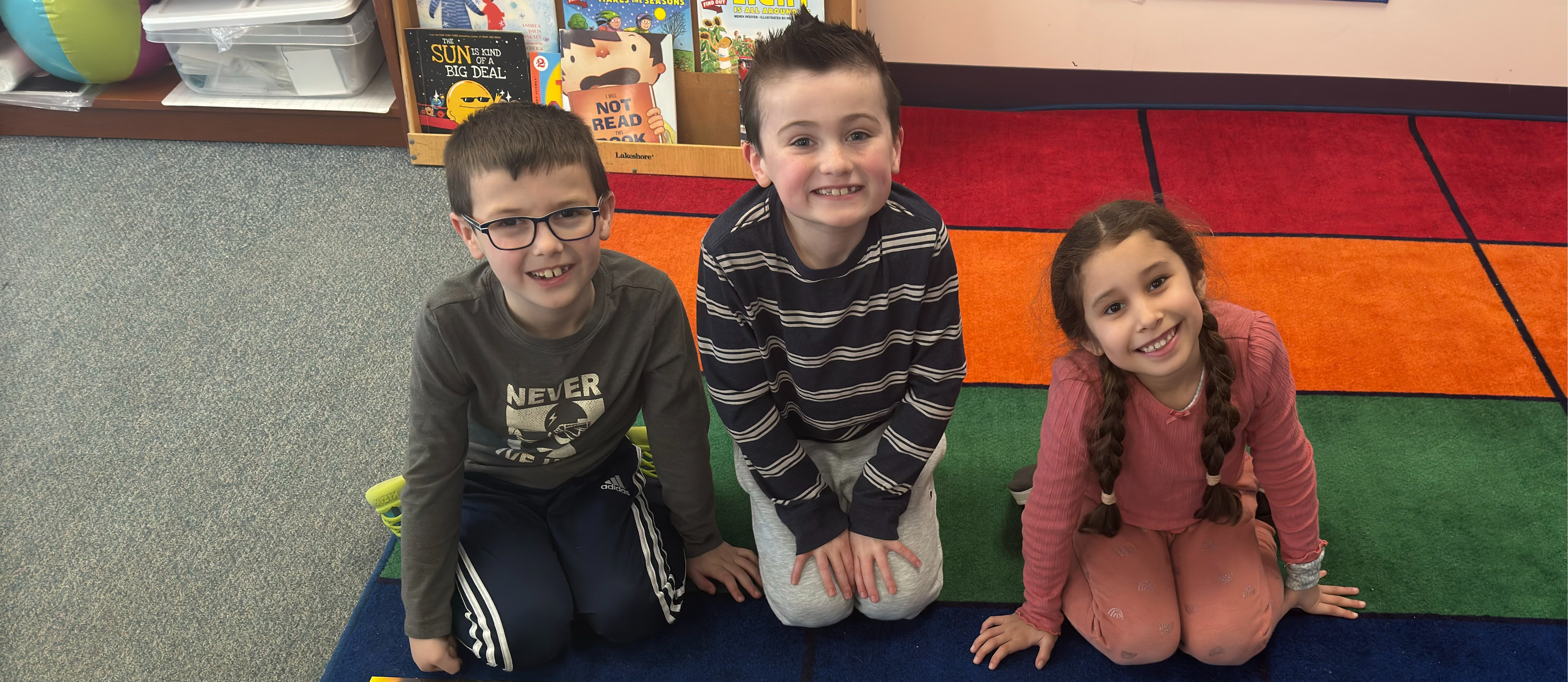Students at Elm Street School