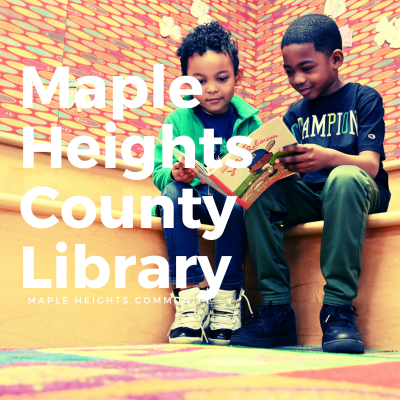 Maple Heights Library Button 