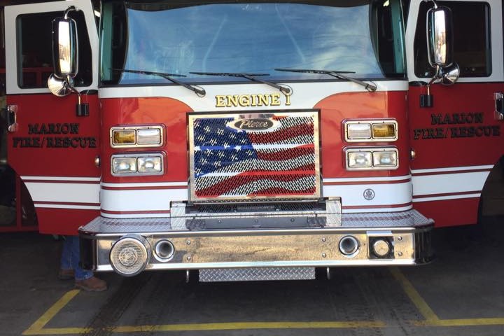 marion fire truck
