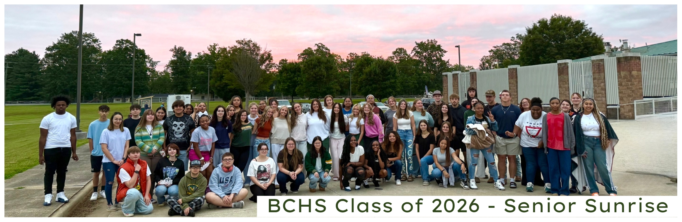 BCHS Class of 2026 - Senior Sunrise
