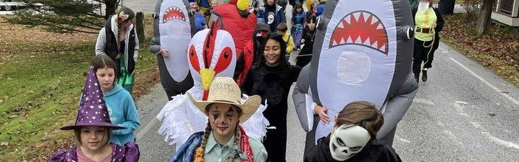 School Halloween Parade
