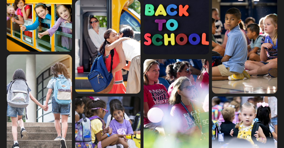 Back To School Collage