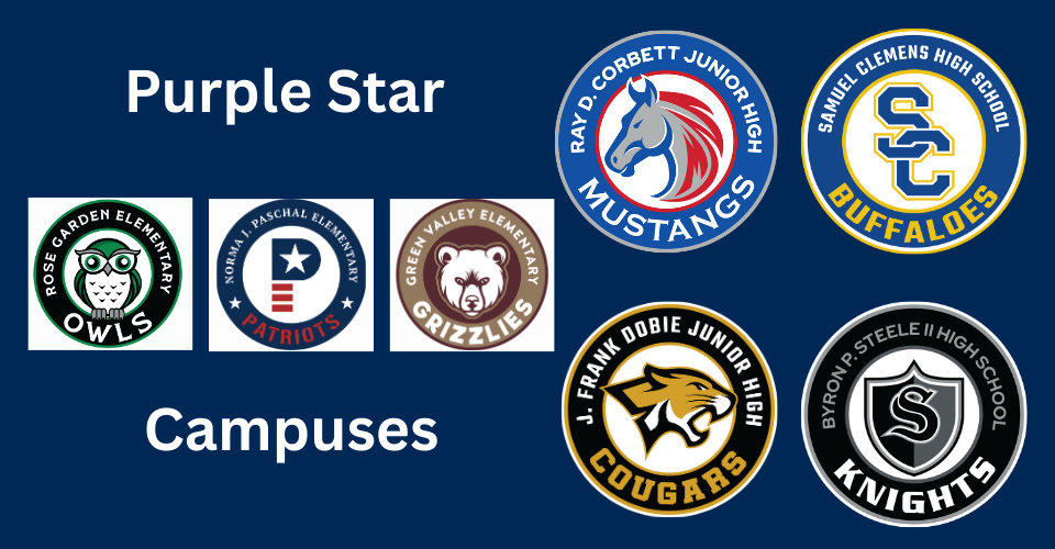 Purple Star Logos