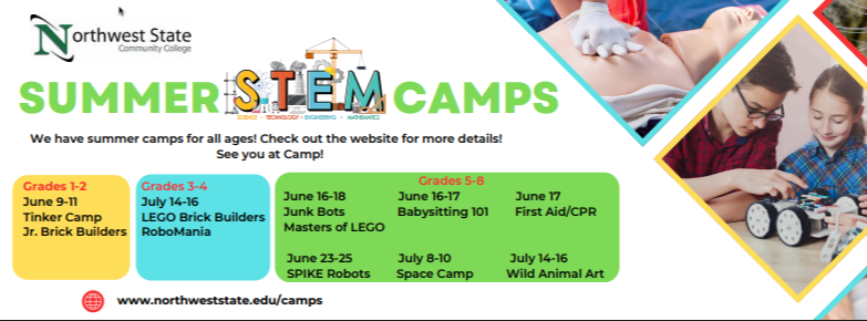 NSCC Summer Camps 2025