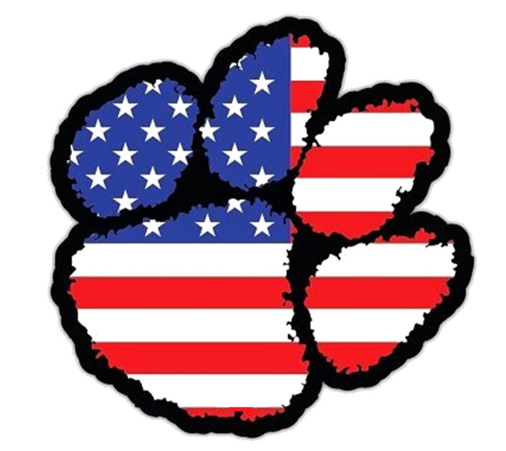 American Flag Paw