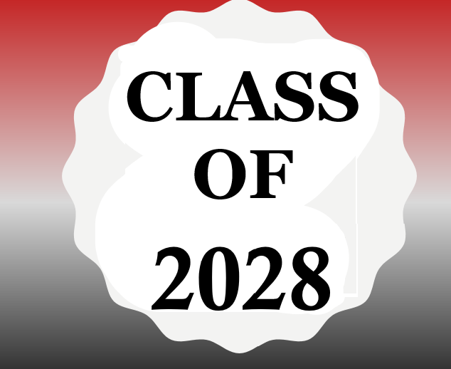 graphic with  the words Class of 2028