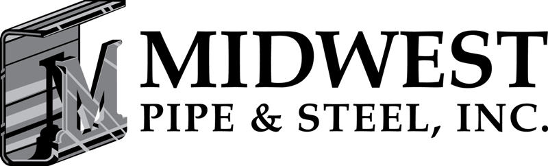 Midwest Pipe and Steel logo