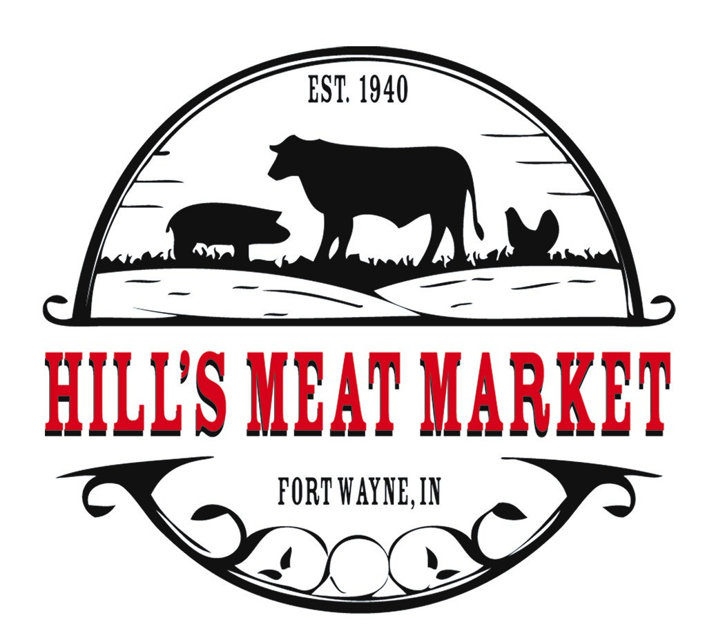 Hill's Meat Market logo, est. 1940