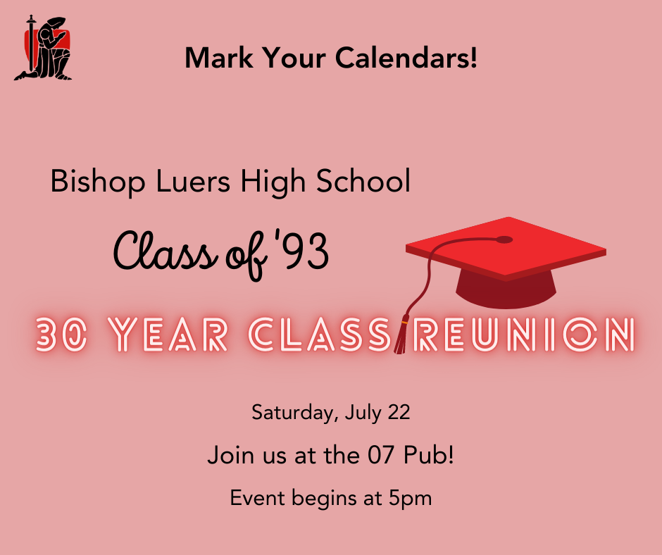 Class of 93 Reunion Poster with details