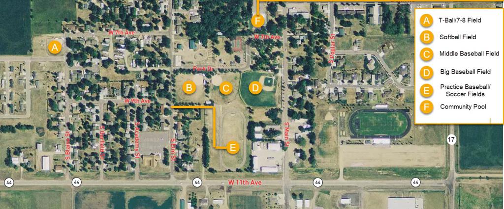 Lennox Park Map