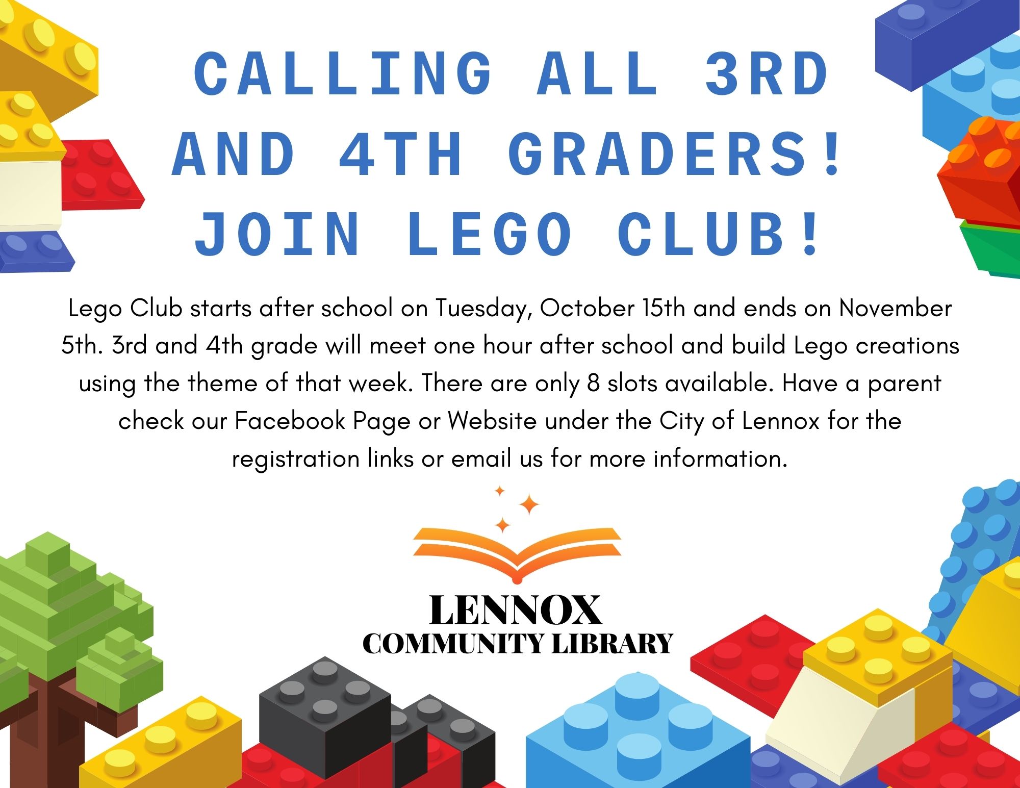 3 & 4 lego club