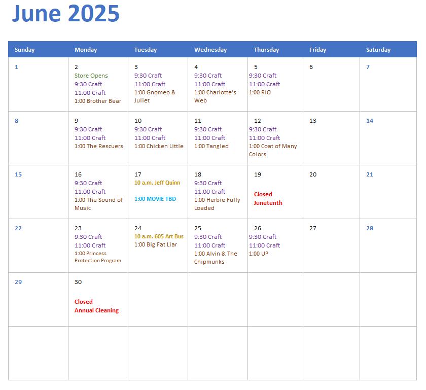 june