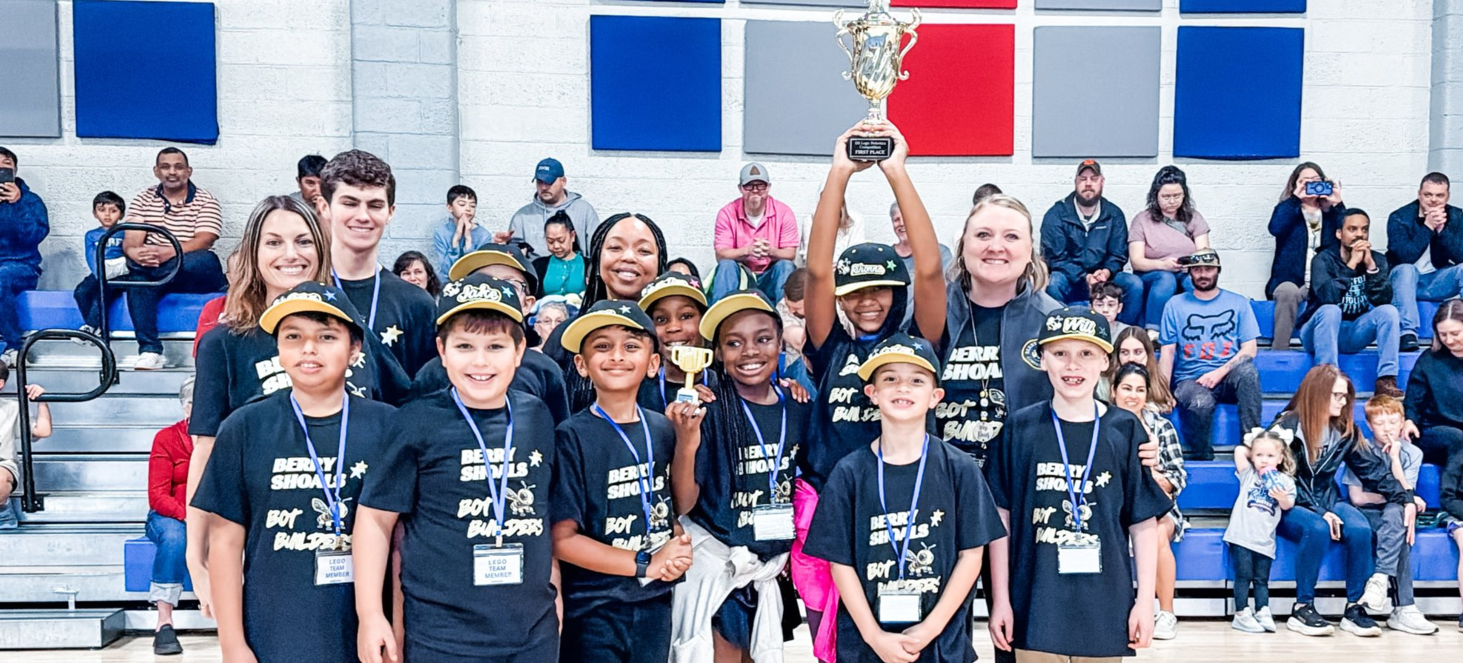 Berry Shoals Elementary robotics team