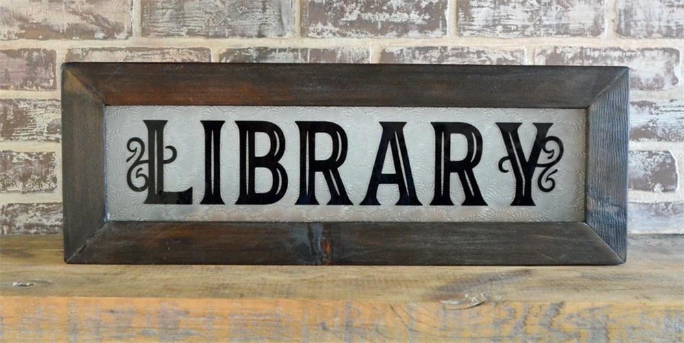 Library banner
