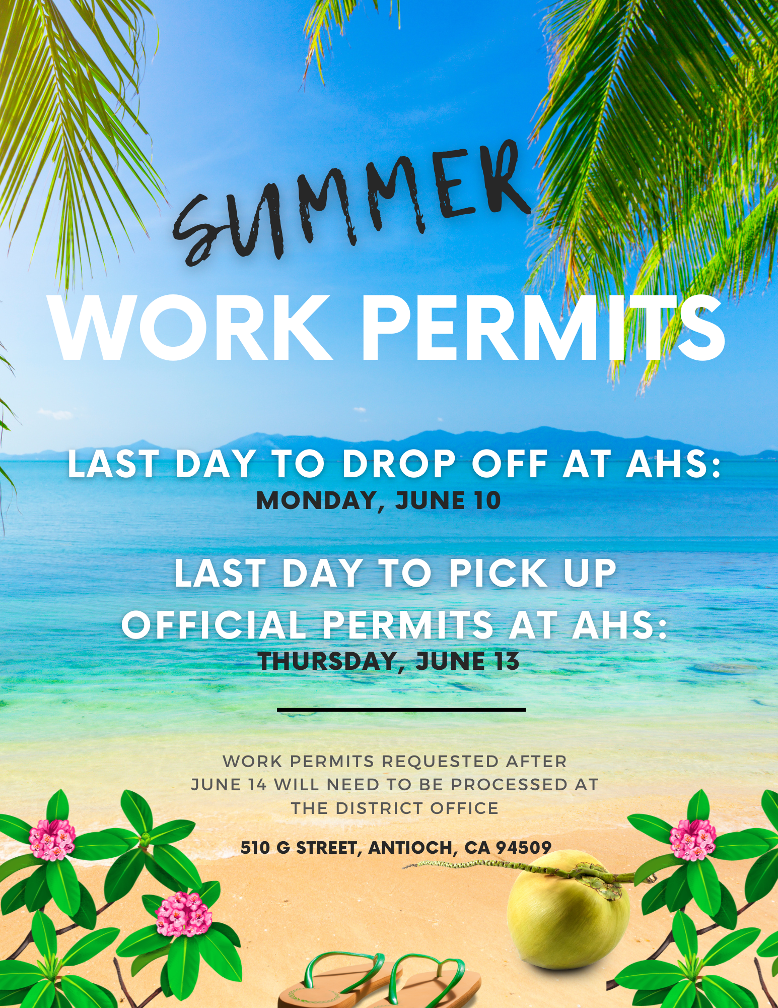 Summer Work Permit