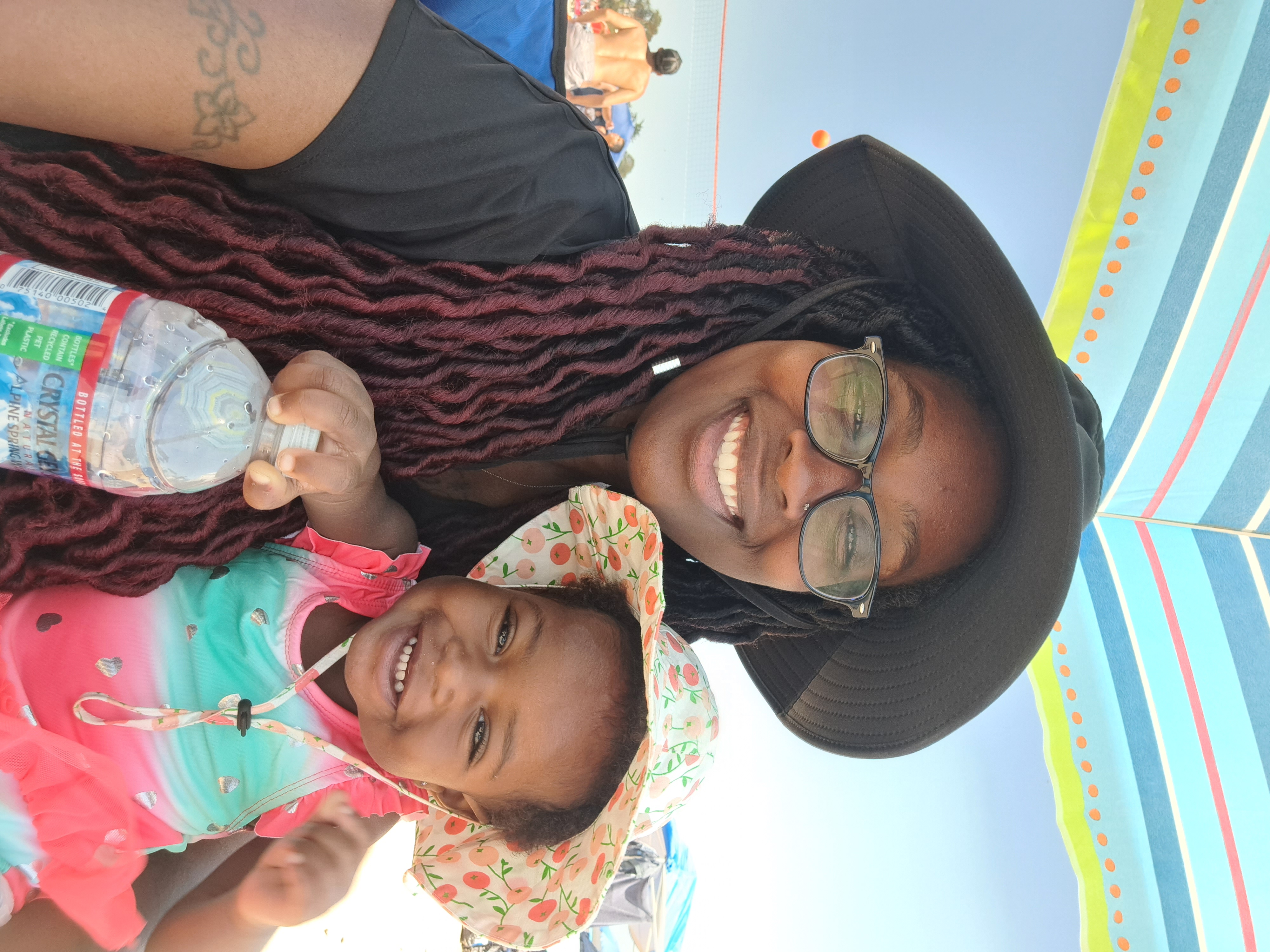 Ms. Izard and Khaliah