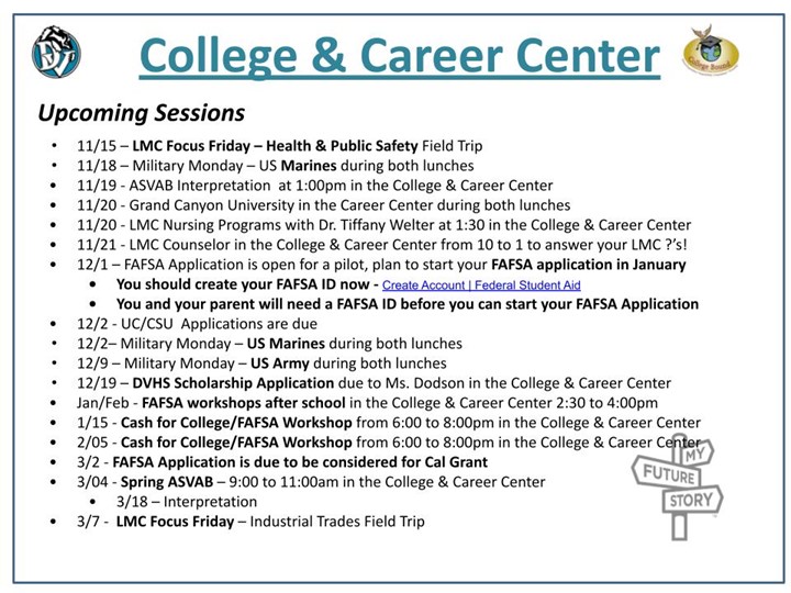 Career Center News