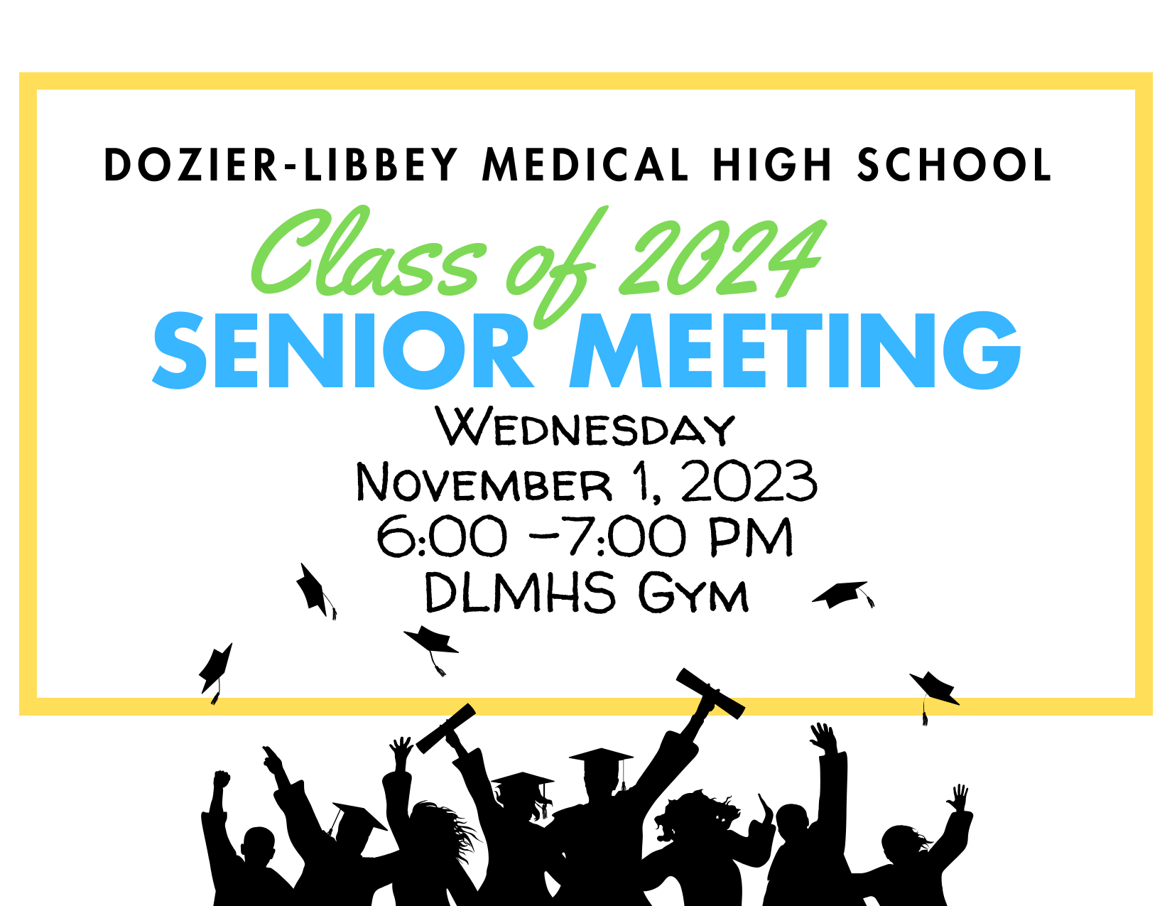 Class of 2024 DozierLibbey Medical High School