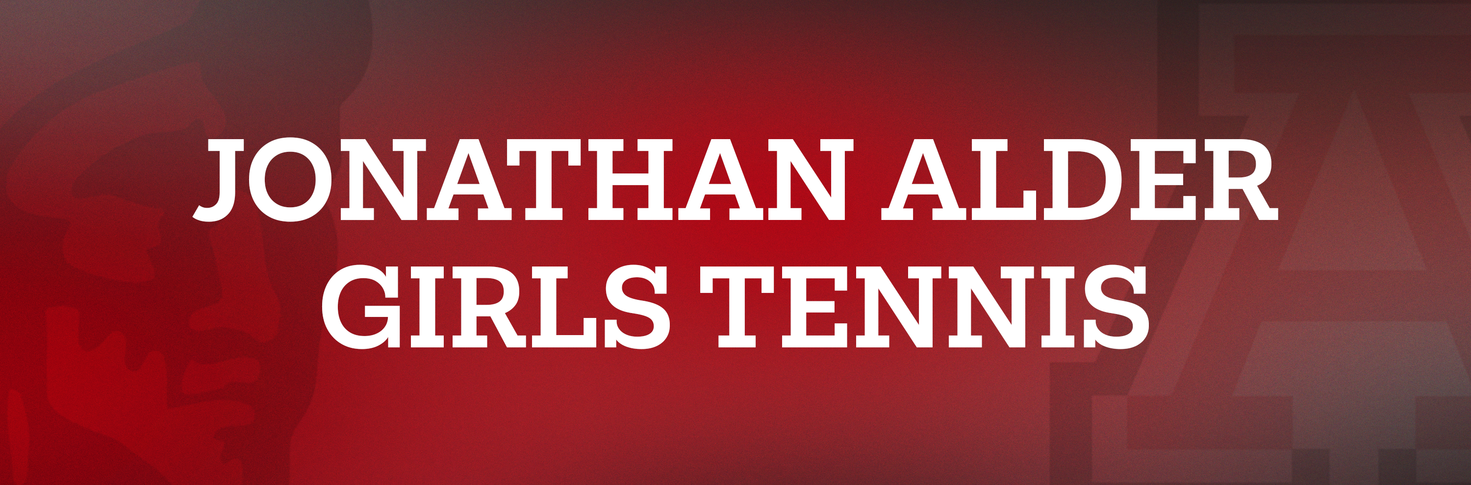 Alder Girls Tennis
