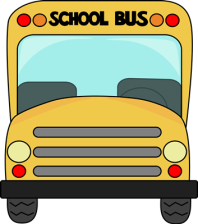 front facing school bus clip art