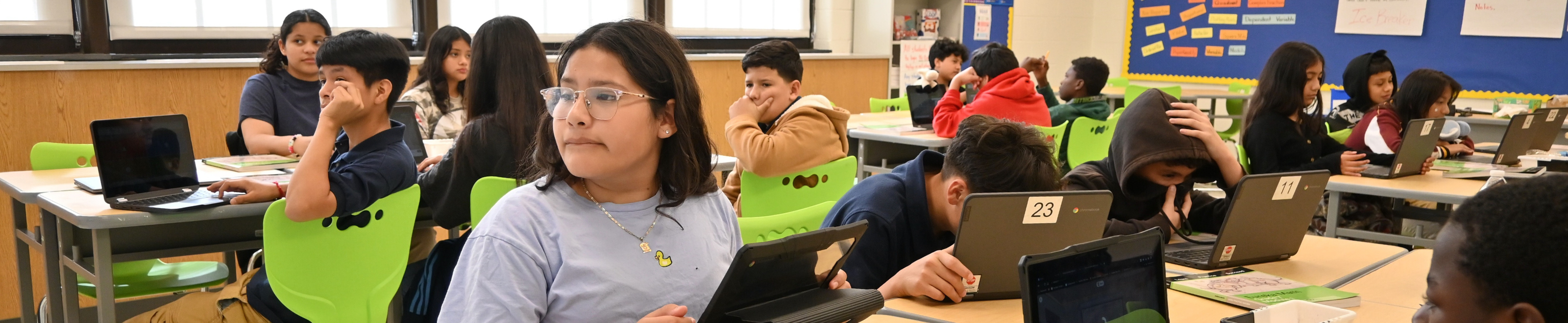 students in classroom