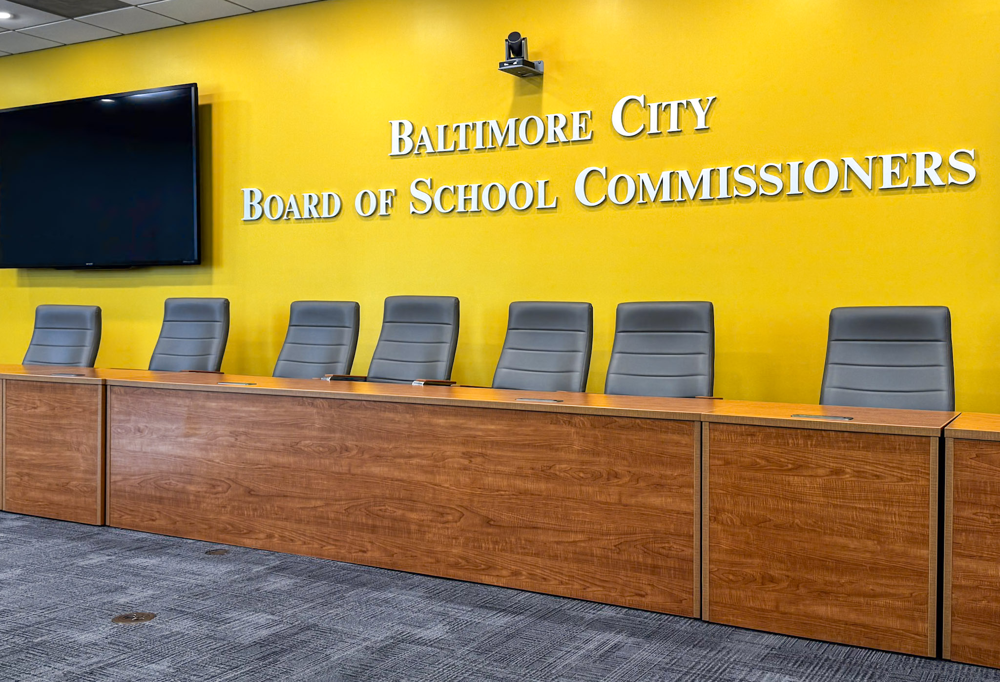 City Schools' School Board Room 