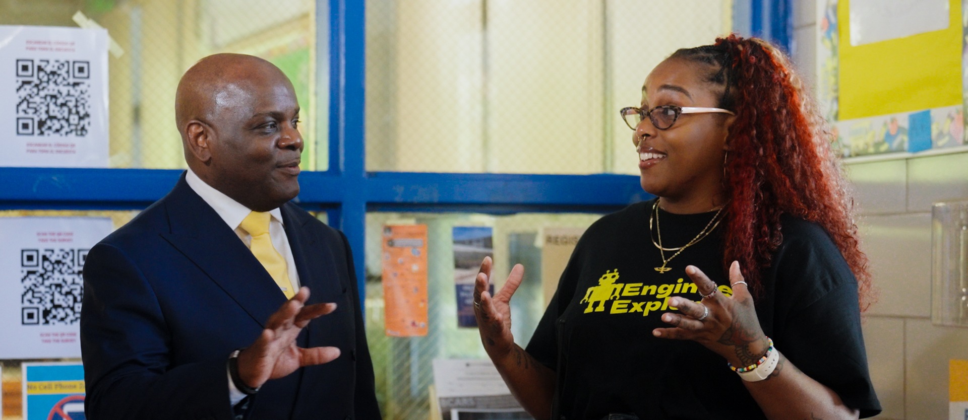 CEO Dr. Dawson with staff