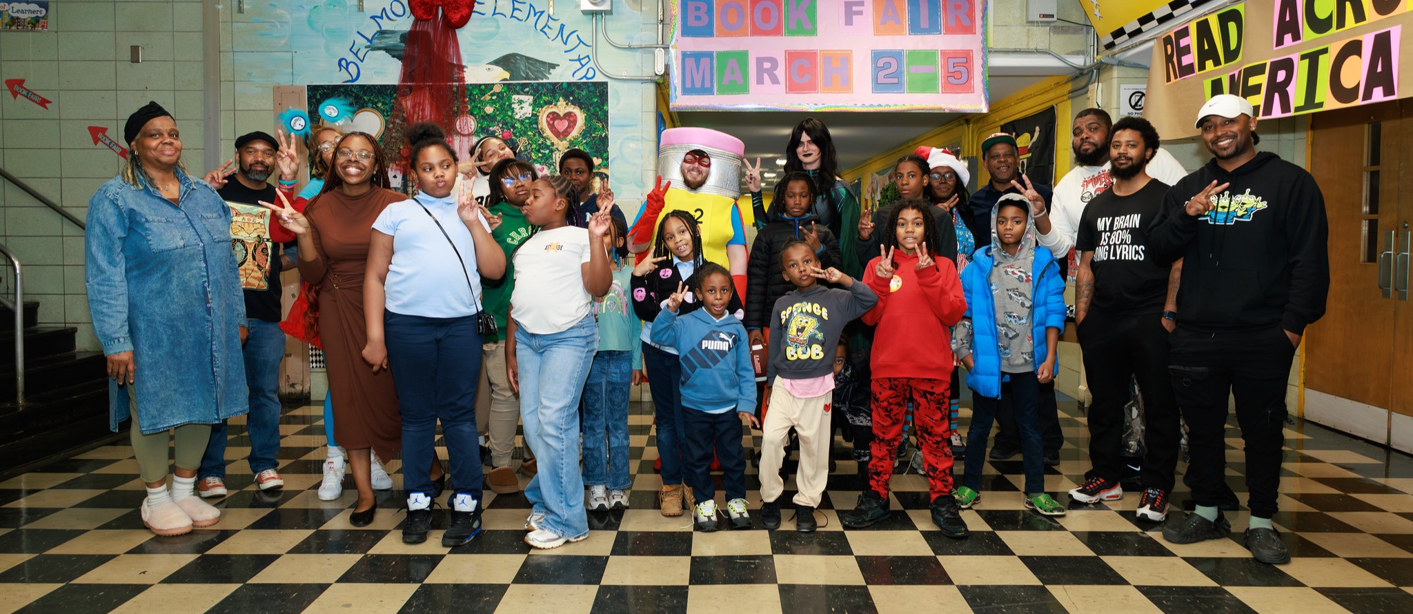 Literacy Night at Belmont Elementary