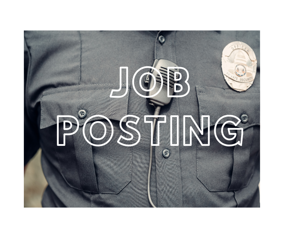 police job posting
