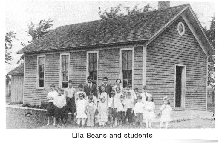 Lila Beans and students