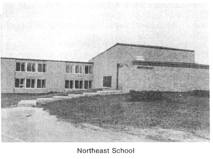 Photo of Northeast School building.