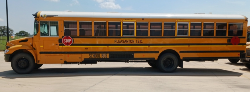 buses in parking lot