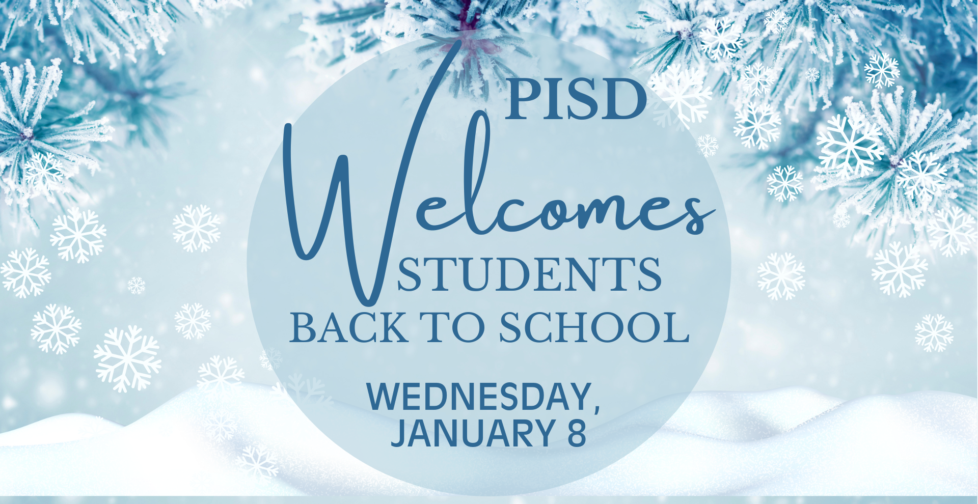 Back to School, Wednesday Jan 8