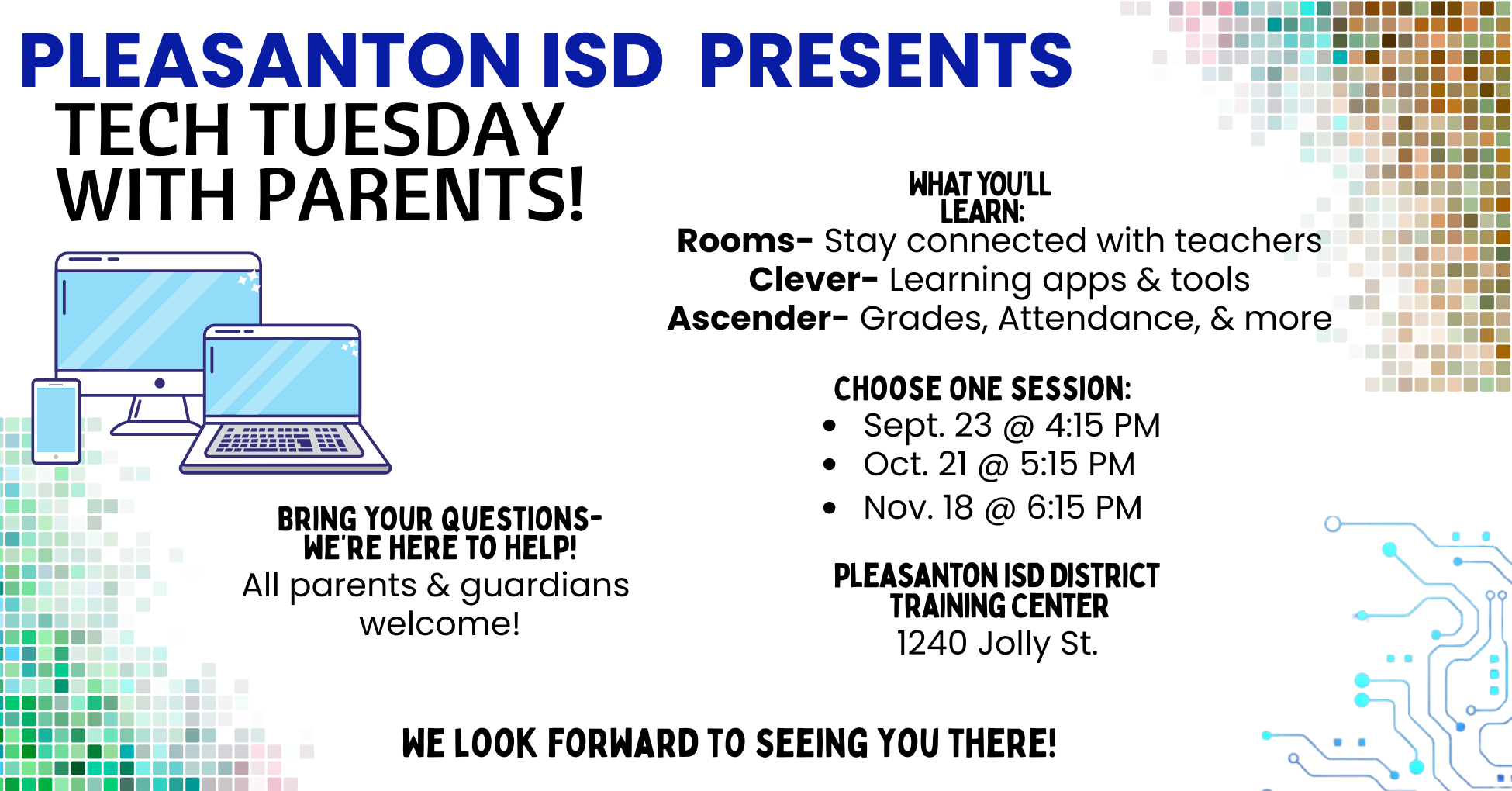 PISD Tech Tuesday with Parents