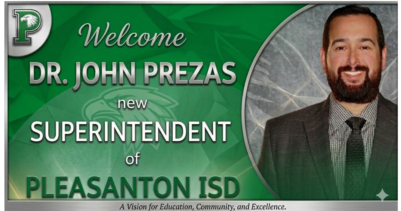 Dr. John Prezas named Superintendent