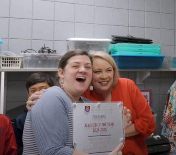 Teacher of the year