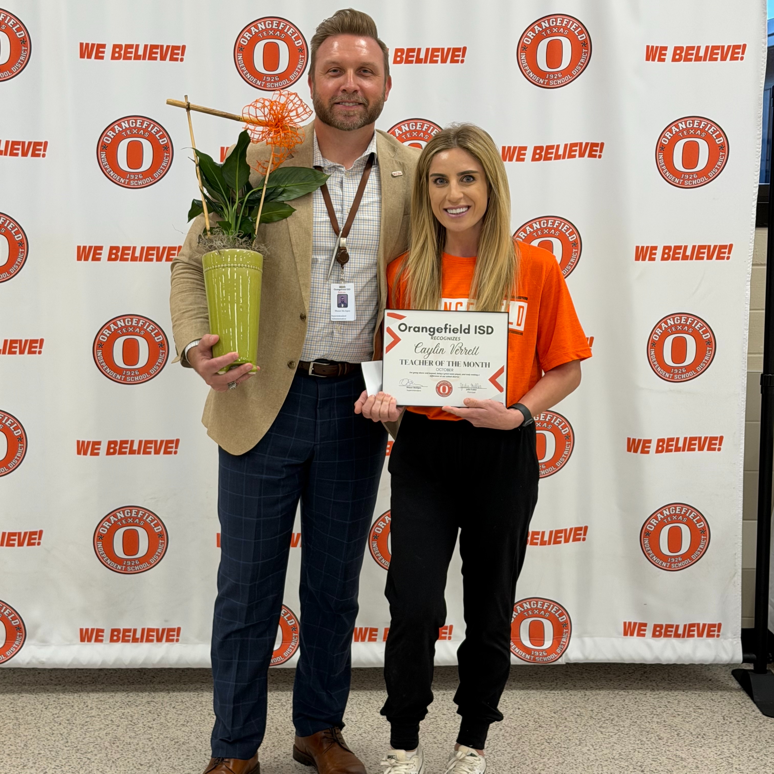 Teacher of the Month