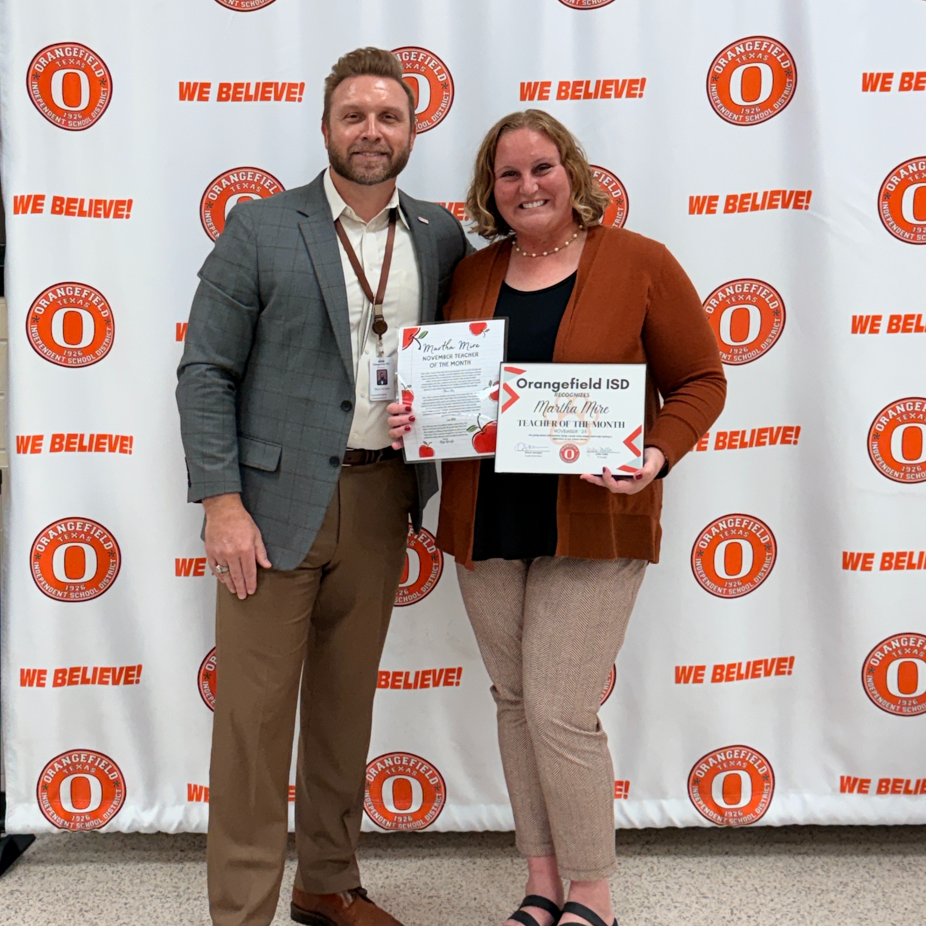 Teacher of the Month