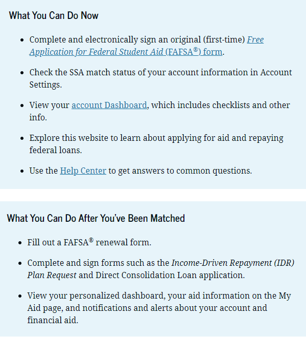 FAFSA Details